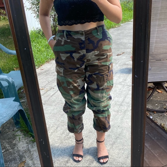 Halloween Vintage Camouflage Camo Cargo 